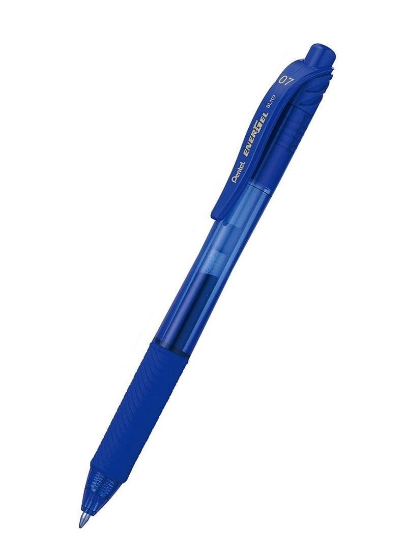 Pentel قلم حبر جل إنرجيل 4 قطع رأس 0.7 مم حبر أزرق - Image 2