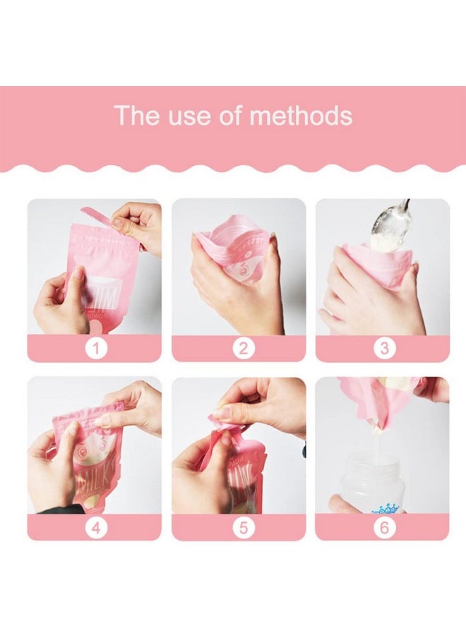 KUIDAMOS 30Pcs Disposable Portable Milk Powder Storage Bag Safe Antistatic Lightweight Feeding Dried Milk Food Bag(30Pcs)  - Image 5