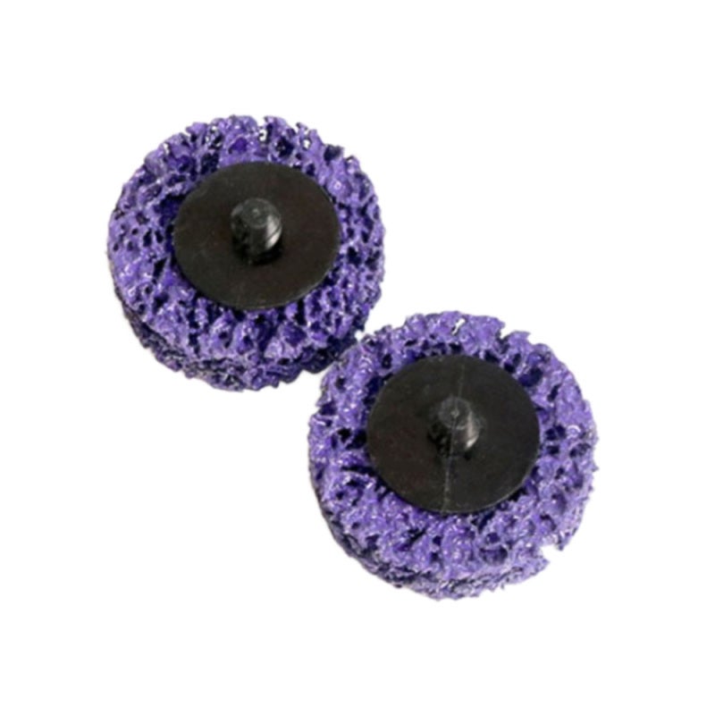 Strip Discs: 6pcs 2" Multicolor High Toughness Abrasive Discs - Quick Paint Rust Removal for Industrial Grinding Polishing Automotive Wood Surface Treatment - Image 4