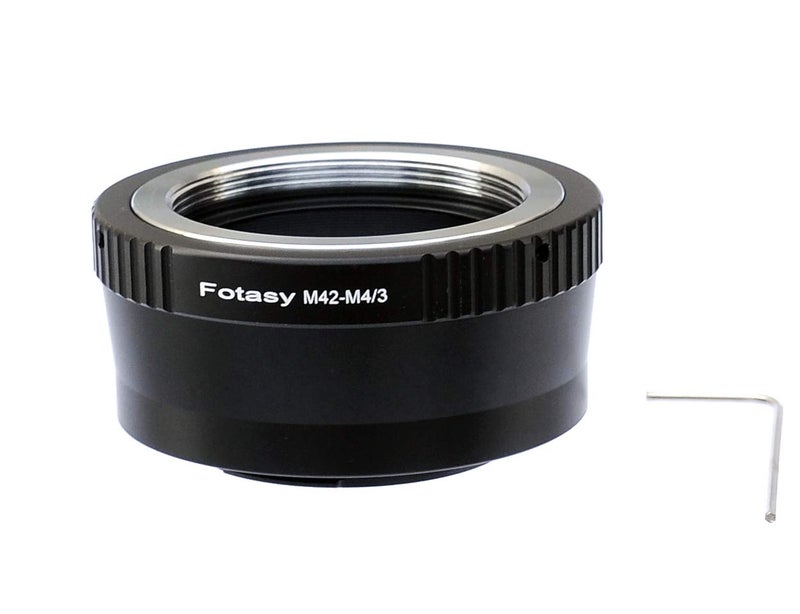 Fotasy Adjustable M42 Lens to M43 Adapter, 42mm screw Mount to MFT, fits Olympus E-PL8 E-PL9 E-M1 E-M5 E-M10 I II III E-PM2 E-PM1 Pen-F E-M1X/ Panasonic G7 G9 GF8 GH5 GX7 GX8 GX9 GX85 GX80 G90 G91 - Image 2