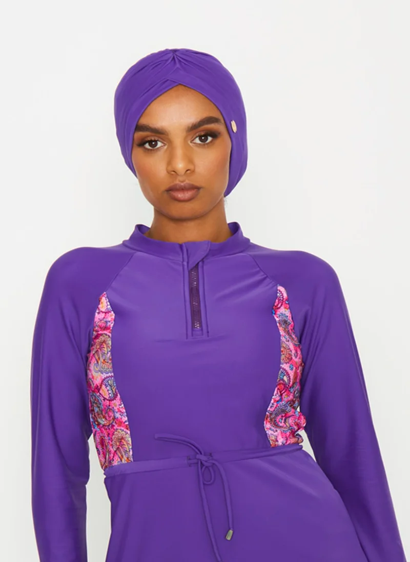 COEGA SUNWEAR COEGA Ladies Turban - Mauve Paisley