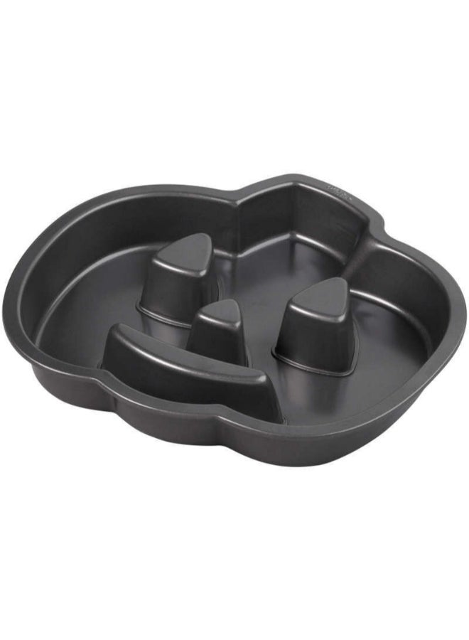 Wilton Halloween Pumpkin-Shaped Non-Stick Cake Pan - Image 3