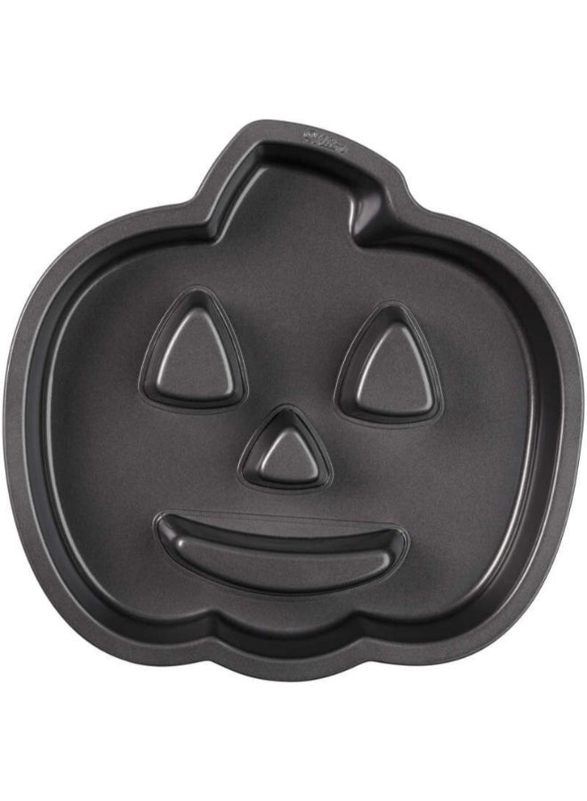 Wilton Halloween Pumpkin-Shaped Non-Stick Cake Pan - Image 1
