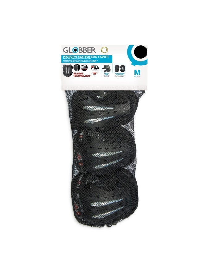 Globber Fila Scooter Protective Gear Range C Size M in Black - pzsku/Z14562D00F99CACF9E113Z/45/_/1734939196/1797cd8c-92ec-4087-b1e8-90608de64e30