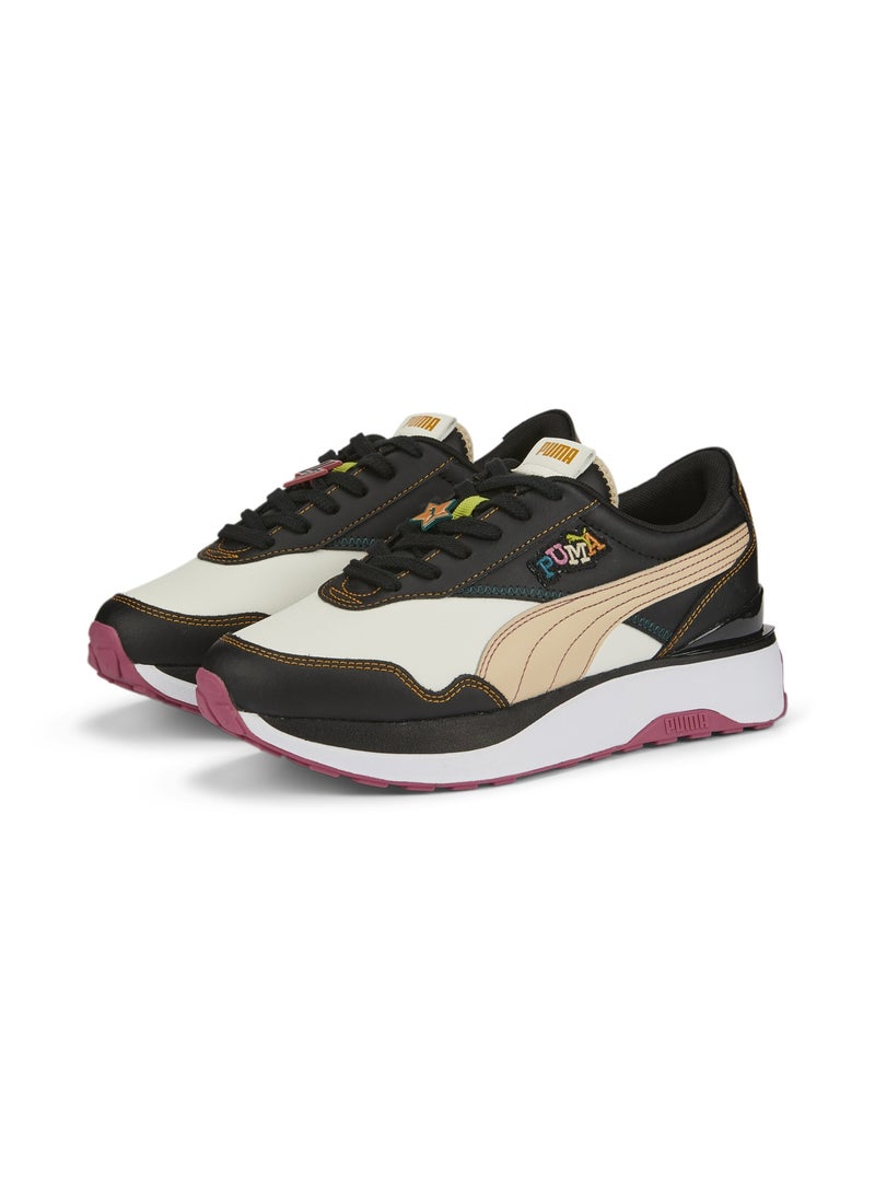 PUMA - Cruise Rider Badge Womens Black Sneakers - Image 1