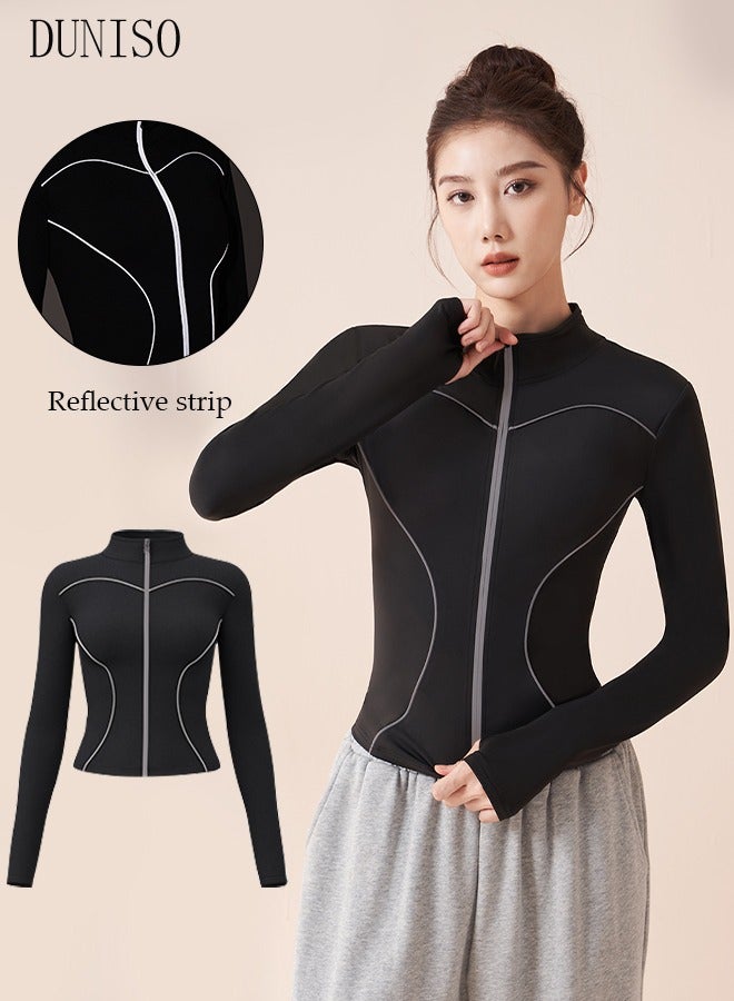 DUNISO Women's Cycling Jersey Suit Long Sleeve Mountain Bike Road Bicycle Shirt Pants Breathable Biking Outfit Quick Dry Bib for Outdoor Sports  - Image 1