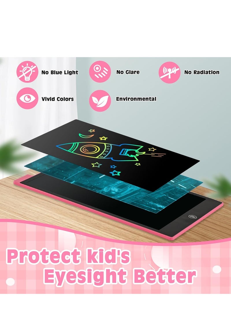 12 Inch LCD Writing Tablet for Kids – Portable, Eco-Friendly, Reusable Drawing Pad with Stylus - Image 4