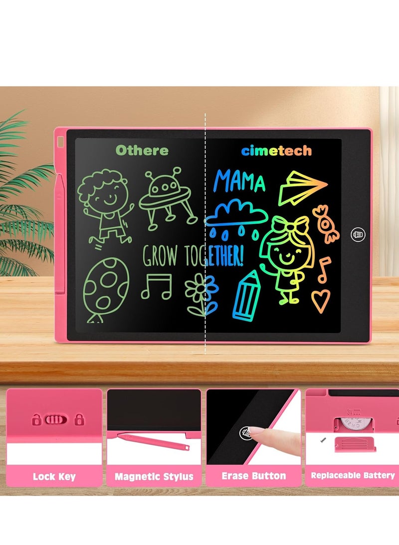 12 Inch LCD Writing Tablet for Kids – Portable, Eco-Friendly, Reusable Drawing Pad with Stylus - Image 5