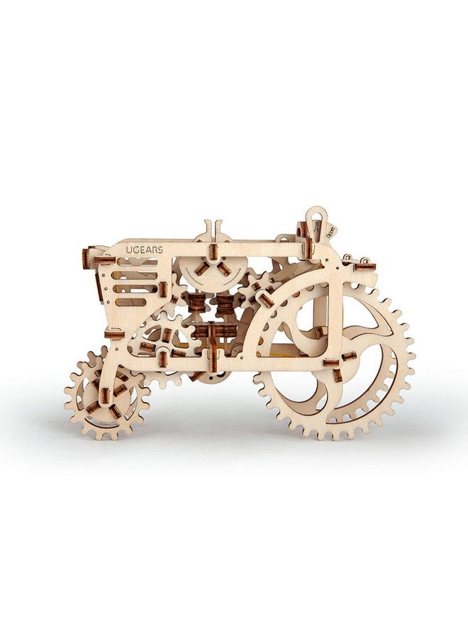 أوجيرز ألغاز تعليمية خشبية ميكانيكية ثلاثية الأبعاد من يو جيرز لنموذج جرار ذاتي الحركة للأطفال | مجموعات تعليمية STEM اصنعها بنفسك للمراهقين | ألعاب تجميع للكبار | مجموعة بناء صديقة للبيئة | هدايا عيد ميلاد - Image 2