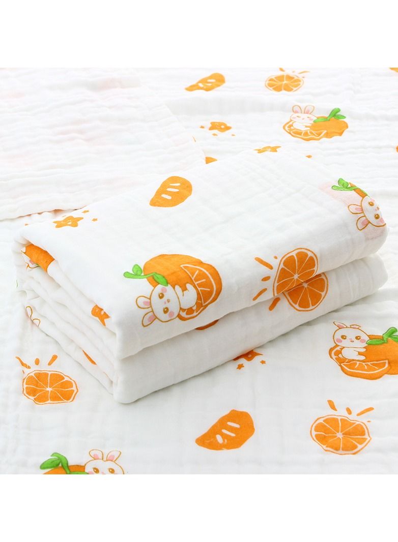 Loquat Pure Cotton Cartoon Printed Bath Towels