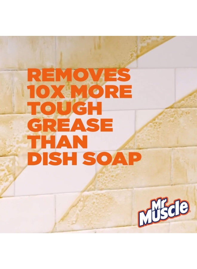 Mr Muscle Kitchen Cleaner Citrus Platinum Antibacterial Kitchen Spray, 750 ml - Image 3