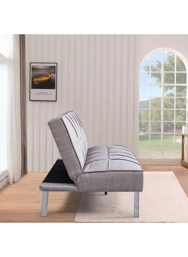 Home Box Ruby 3-Seater Fabric Comfy Sofa Bed, 46 x 77 x 180 cm - Image 4