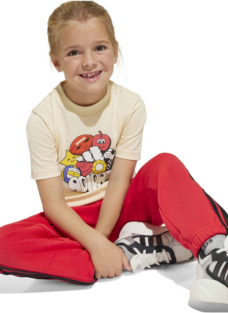 Adidas Kids Fun Graphic T-Shirt  - Image 4