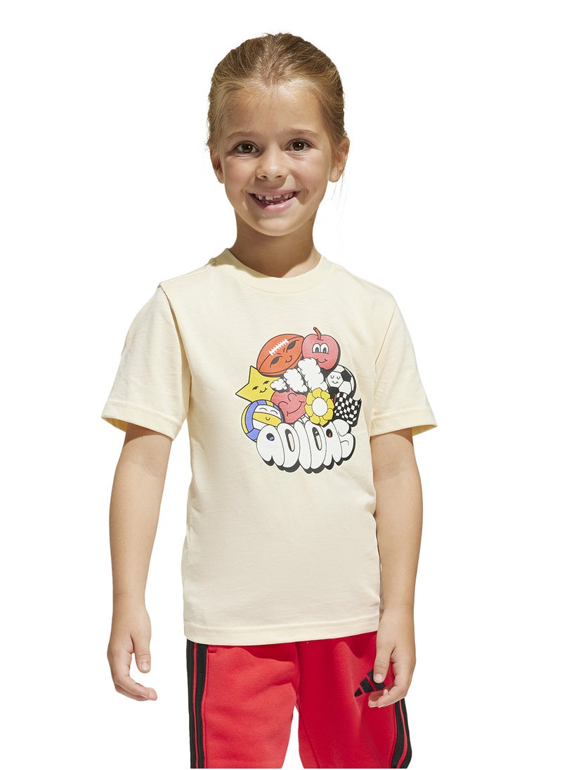Adidas Kids Fun Graphic T-Shirt  - Image 1