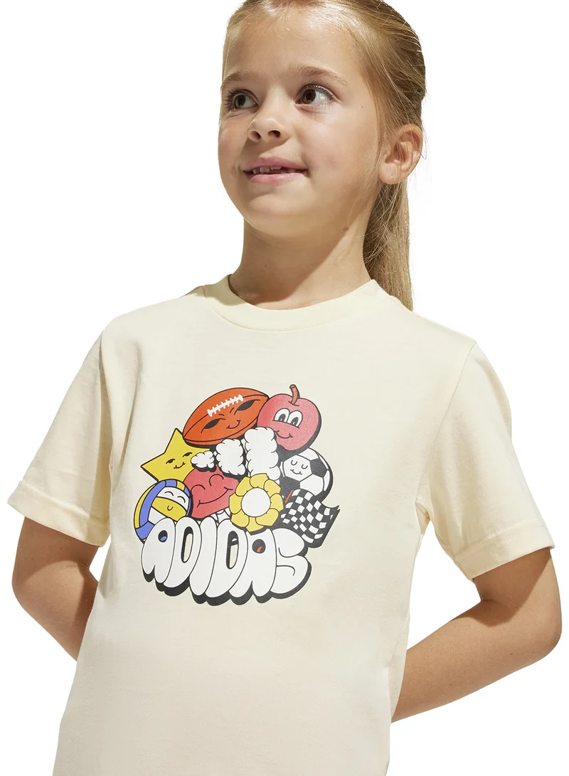 Adidas Kids Fun Graphic T-Shirt