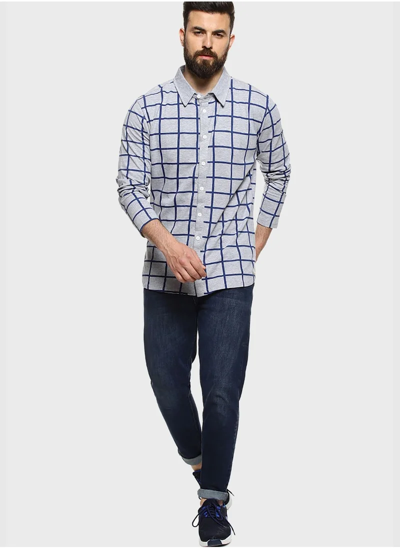 Campus Sutra Checked Shirt