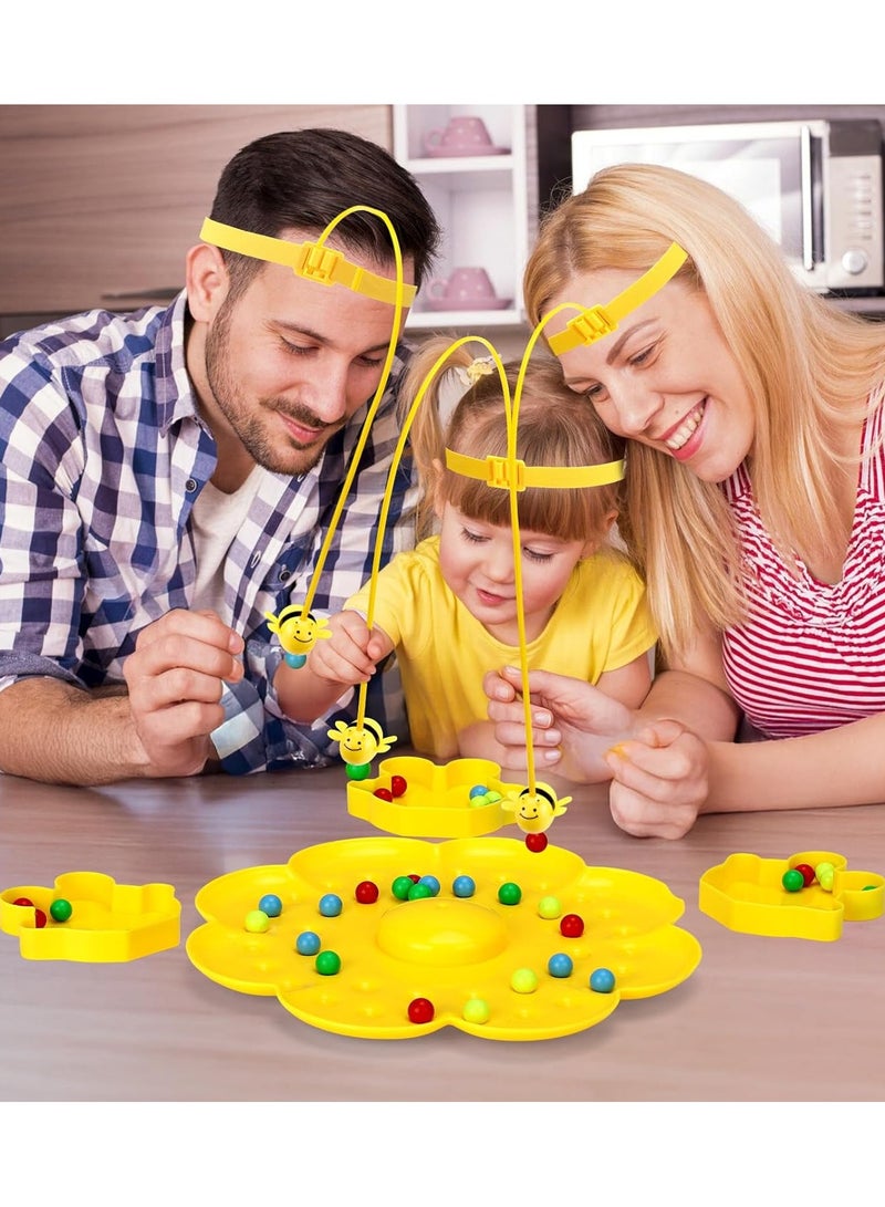 هالامودو لعبة صيد النحل المغناطيسية - لعبة عائلية مسلية ل4 لاعبين للأطفال، تفاعل ممتع بين الوالدين والطفل - Image 1