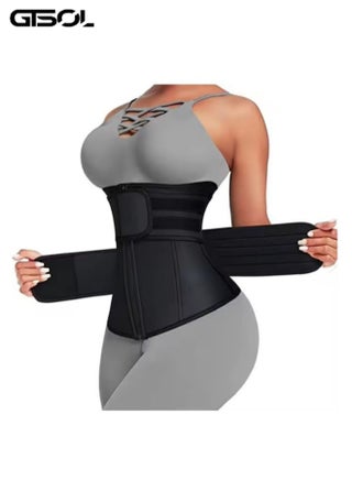 Adjustable Waist Trainer Slimming Belt With Tummy Sauna Bandage Wrap, Body Shaper Compression Wrap, Plus Size Corset Waist Trainer for Women and Men - pzsku/Z1457202DF7AB7E45E494Z/45/1749895611/c9108571-ccdb-4f39-b0d1-5afb761c8415