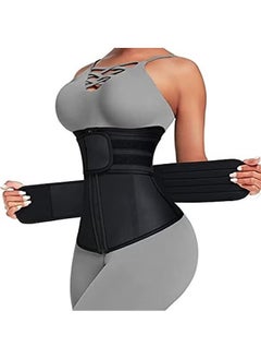 GTSOL Adjustable Waist Trainer Slimming Belt With Tummy Sauna Bandage Wrap, Body Shaper Compression Wrap, Plus Size Corset Waist Trainer for Women and Men  - Image 1