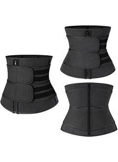 GTSOL Adjustable Waist Trainer Slimming Belt With Tummy Sauna Bandage Wrap, Body Shaper Compression Wrap, Plus Size Corset Waist Trainer for Women and Men  - Image 5