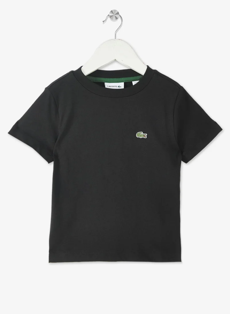 LACOSTE Kids Logo Crew Neck T-Shirt