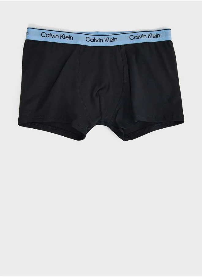 CALVIN KLEIN Kids 2 Pack Assorted Trunks