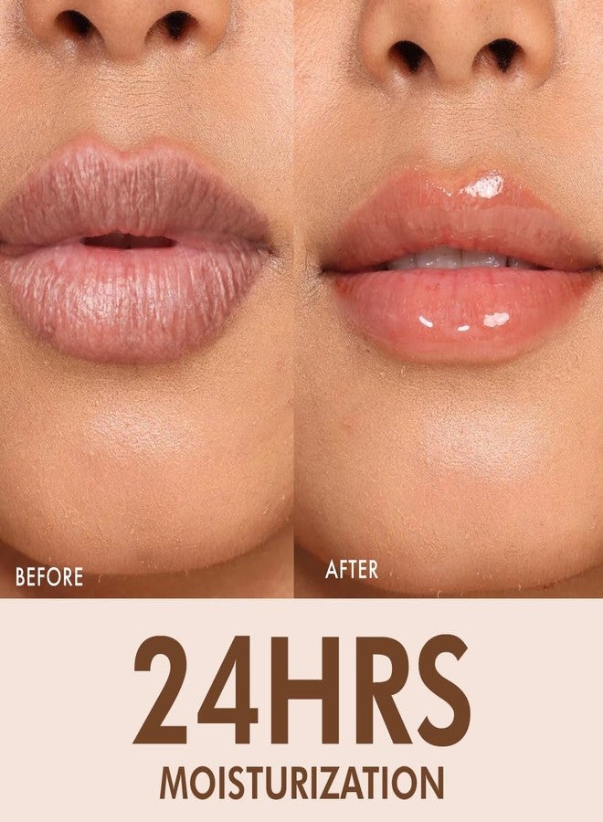 mCaffeine Lip Juice Vanilla Cocoa Lip Balm | 24 hrs Moisturization | Sweet Vanilla Flavor | With Peptides, Cocoa Butter & Vitamin E | Heals Dry & Chapped Lips | Lip Balm For Men & Women - 10g - Image 3