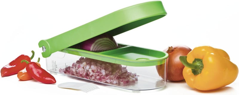Prepsolutions PrepWorks Onion Chopper – Green/White, Standard, for Quick and Easy Dicing and Chopping - Image 4