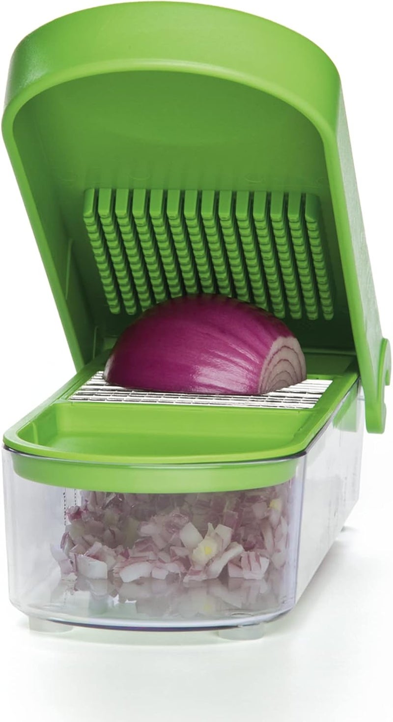 Prepsolutions PrepWorks Onion Chopper – Green/White, Standard, for Quick and Easy Dicing and Chopping - Image 3