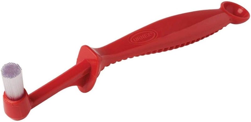 Urnex Scoopz 22-ESPBR Espresso Brush with Ergonomic Handle and Measuring Scoop - Image 2