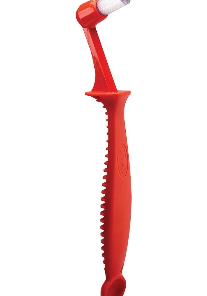 Urnex Scoopz 22-ESPBR Espresso Brush with Ergonomic Handle and Measuring Scoop - Image 1