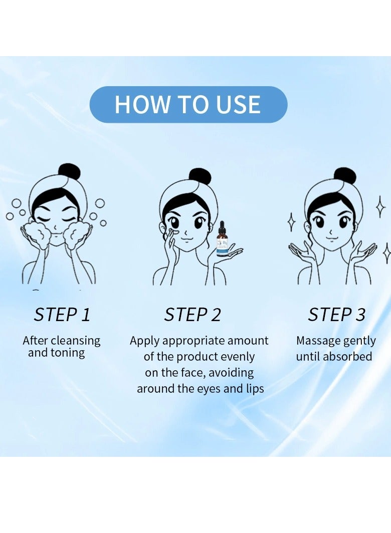  كانزير سيروم فيتامين ب3 النياسيناميد، سيروم الوجه للنساء والرجال، سيروم تفتيح البشرة، سيروم مضاد للشيخوخة، سيروم مزيل للبقع الداكنة، سيروم مرطب، توحيد لون البشرة 30 مل - Image 5