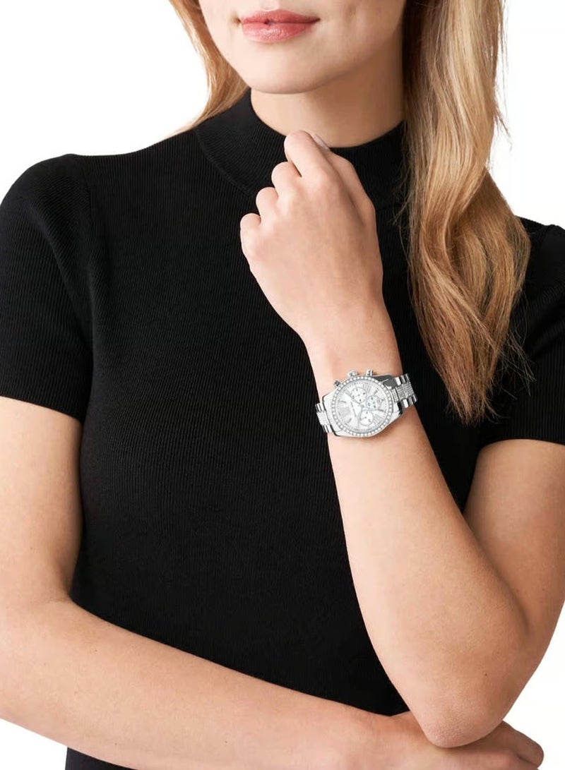 MK 7243 Lexington Chronograph Watch for Women - Image 4