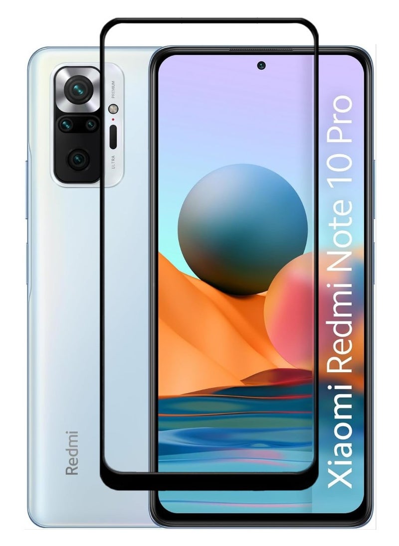 ACLIX Antistatic ESD Dustproof Premium Quality High Definition Tempered Glass Screen Protector Designed For Xiaomi Redmi Note 10 Pro - Image 1