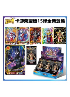 UNIVERSAL Ultraman Card Honor Edition 15th Generation 15 Bullet Full Box SHR Full Set Full Star 3D Card Collection Card Album  - Image 1