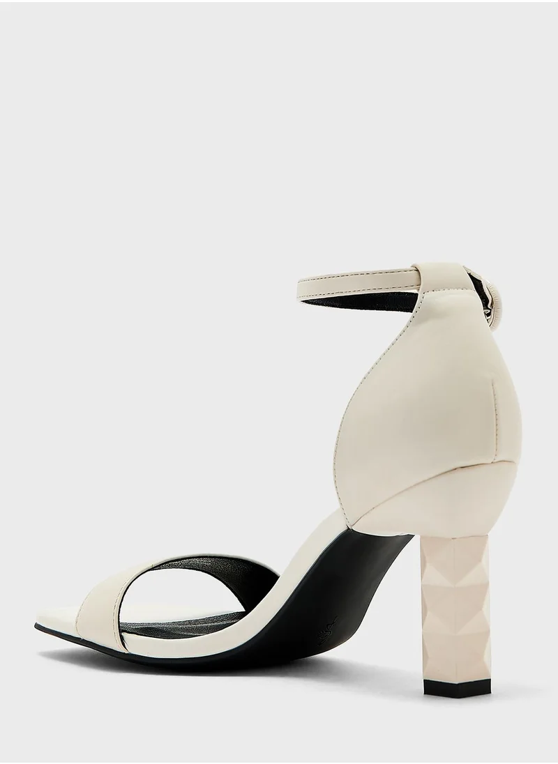 MENBUR Ankle Straps High Heel Sandals