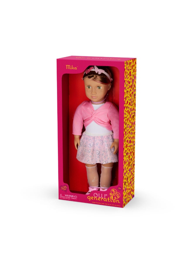 Our Generation Doll w/ Butterfly Ballet Outfit, Mika - Image 5