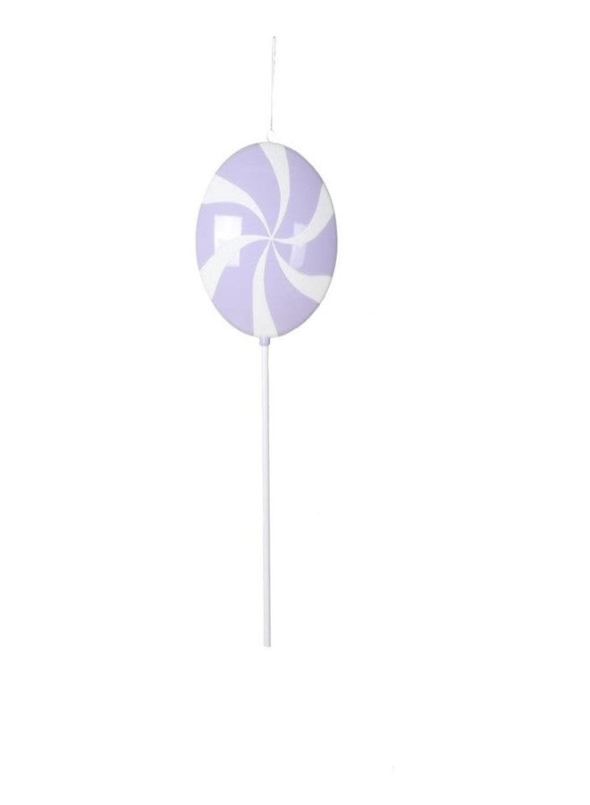 Vickerman 26" Pastel Lavender Flat Round Lollipop on Stick. - Image 2