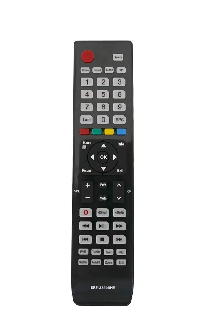 ELTRAZONE ERF-32909HS Replacement Remote for Hisense TVs – Compatible with HL65XT780, XT880, XT900, K610, ES-G125230, ES-G130471 & More – Plug & Play | No Programming Needed | Full Function Control – Black - Image 2