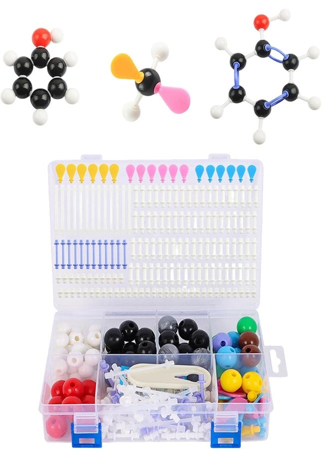 Vihaanta 207PCS Molecular Model Kit, Chemistry Lab Kit, Chemistry Molecular Structure Model for Chemistry Class, Science Kit for School Supplies, cience Kit for Kids School Supplies Organic Chemistry Learning - Image 1