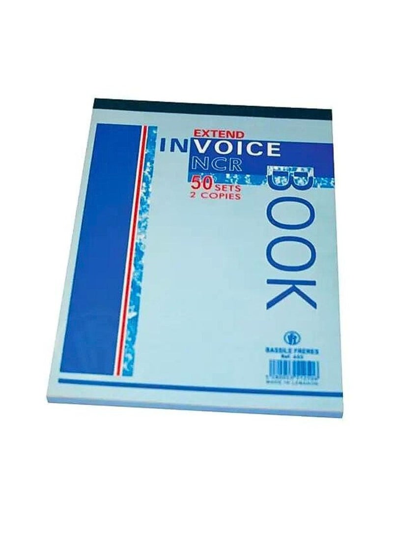 Extend دفتر فواتير NCR 2 أجزاء 50 ورقة - Image 1