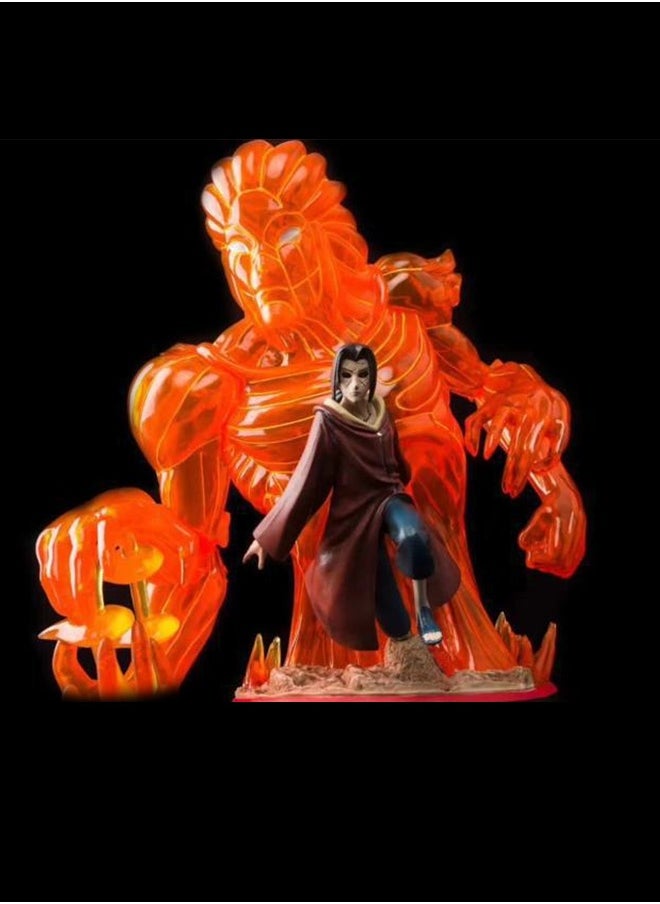 Naruto Itachi Uchiha Action Figure Decorative Resin Sculpture Home Decor Statue, Art Figurine Home Ornament Decoration for Office, Living Room, Bedroom, Book Shelf, TV Cabinet, Desktop  - Image 1