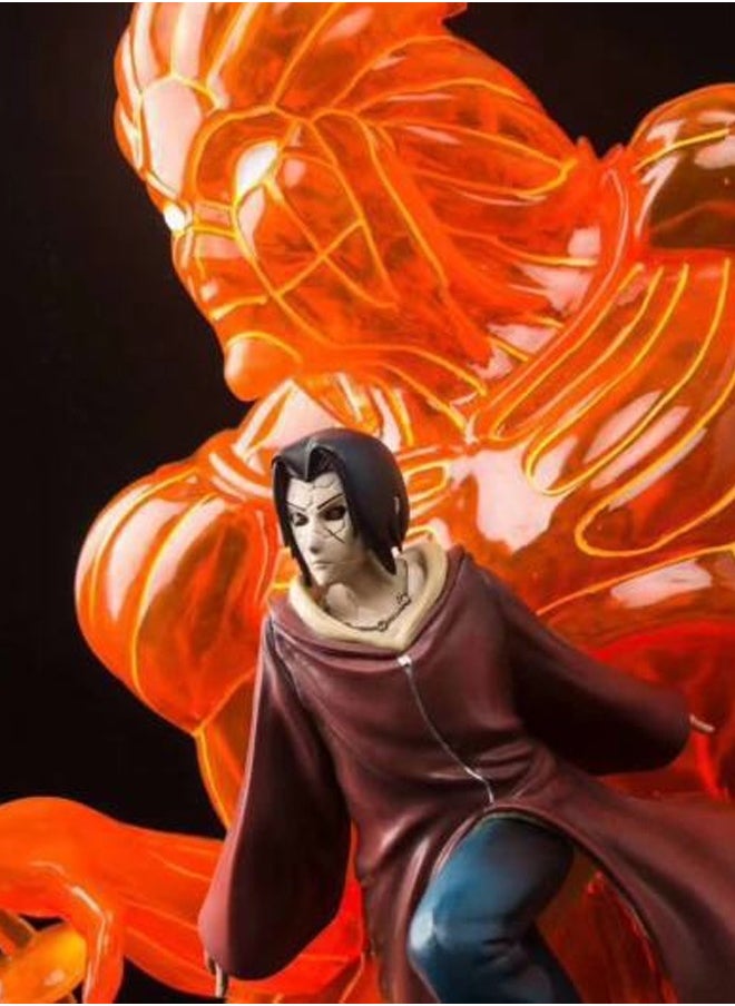 Naruto Itachi Uchiha Action Figure Decorative Resin Sculpture Home Decor Statue, Art Figurine Home Ornament Decoration for Office, Living Room, Bedroom, Book Shelf, TV Cabinet, Desktop  - Image 5