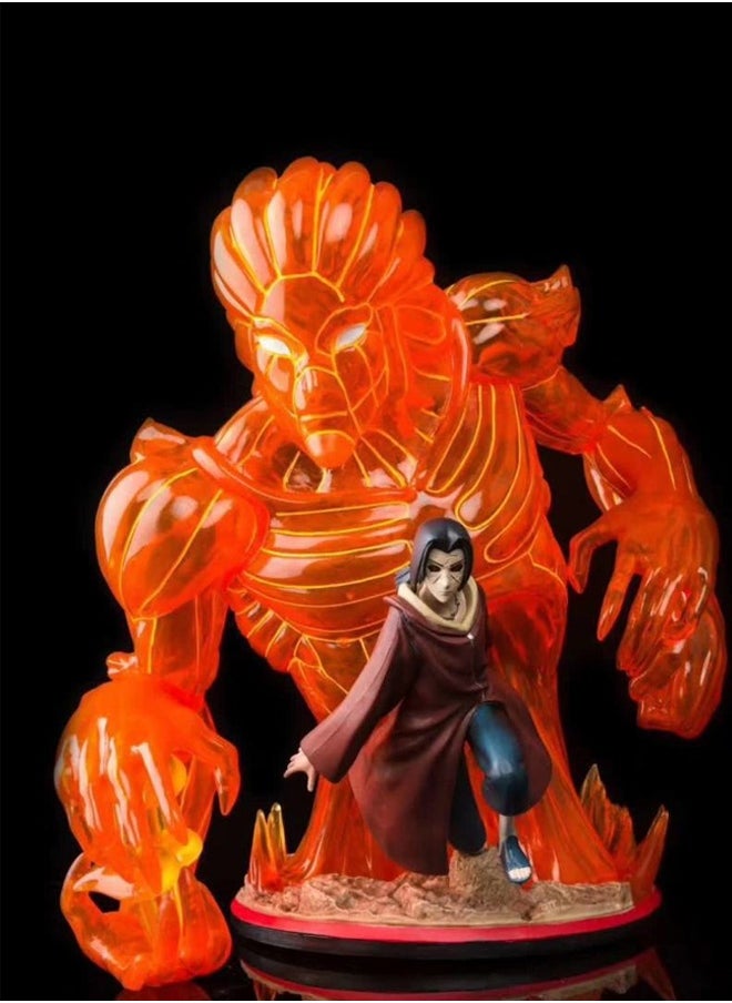 Naruto Itachi Uchiha Action Figure Decorative Resin Sculpture Home Decor Statue, Art Figurine Home Ornament Decoration for Office, Living Room, Bedroom, Book Shelf, TV Cabinet, Desktop  - Image 3