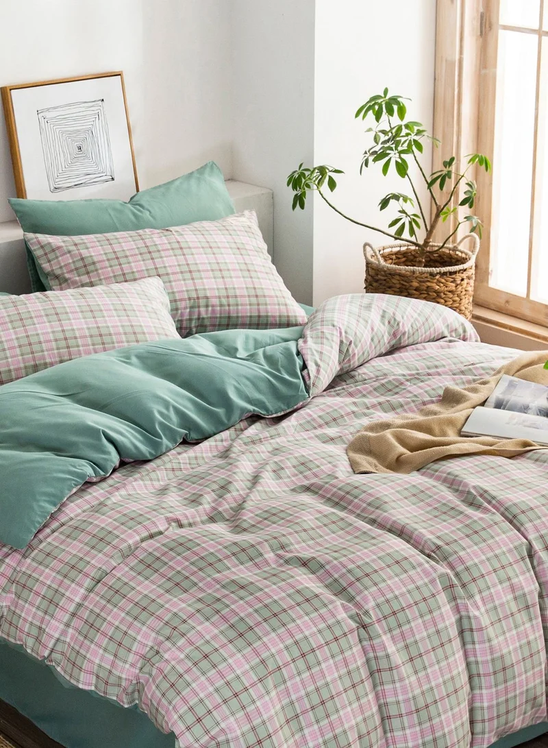 AURORA 4 Piece King Printed Bedding Set 200 X 230Cm