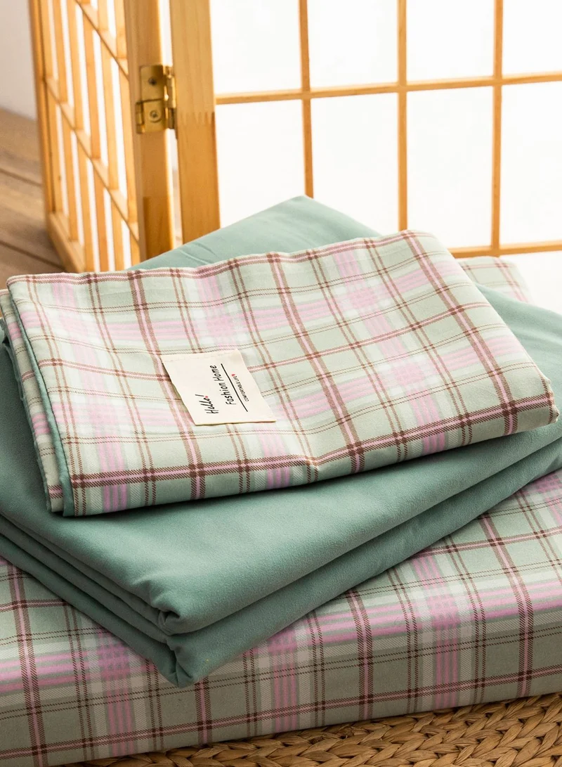 AURORA 4 Piece King Printed Bedding Set 200 X 230Cm