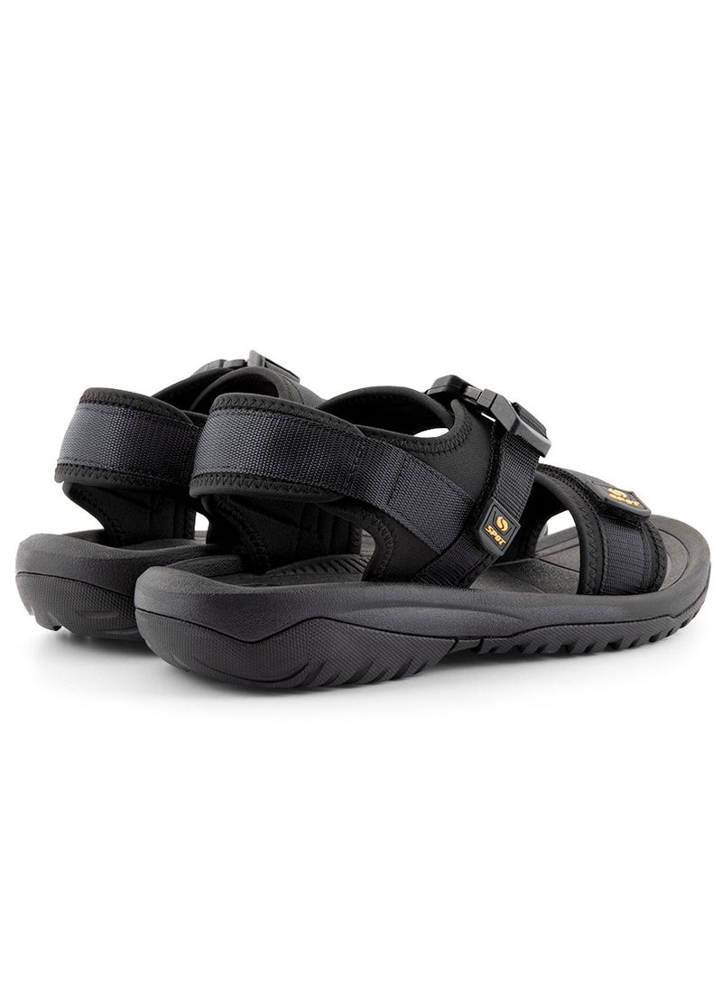 spot صندل سبوت للرجال | صندل أنيق ومريح للرجال | SS 1961 أسود - Image 3