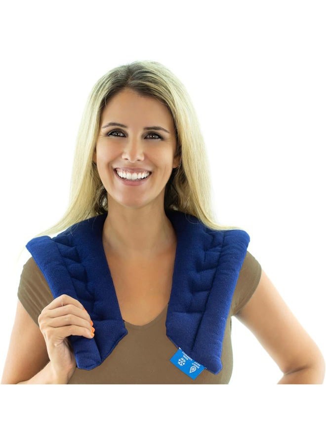 careX Bed Buddy Microwave Heating Pad - Body Wrap Heat Pad With Flexible Soft Fabric - For Hot or Cold Therapy, Great for Cramps, Muscle Pain, Joint Pain from Arthritis, Headaches, Hot Flashes - Image 1