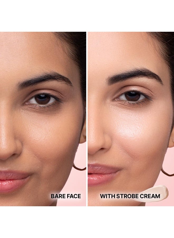 So True Sotrue Strobe Cream Rose Gold for Face Radiance, Multipurpose Strobe Cream 30g, Dewy Glazed Instant Glow, Highlighter For Face, Boosts Hydration - For All Skin Types - Image 3