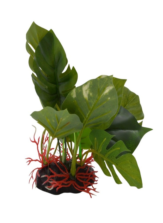 CNZ Landscaping Plastic Plant Decoration for Aquarium Fish Tank Reptile Terrarium - Image 3